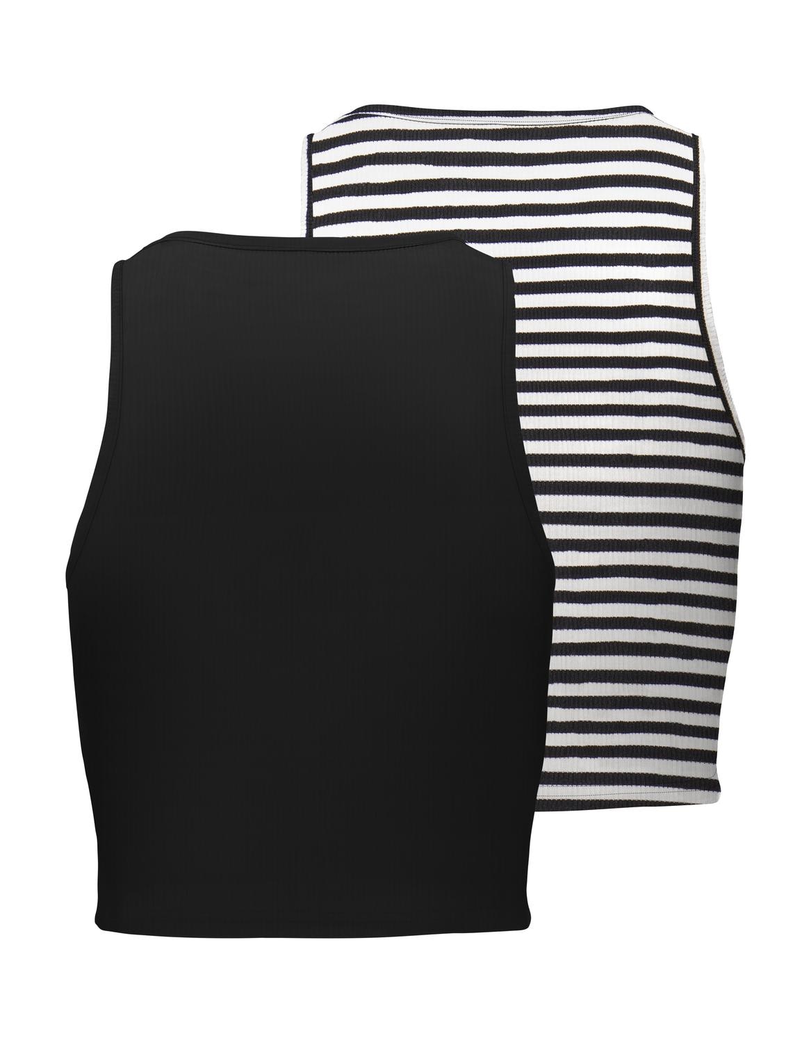 ONLY Crop-Top »ONLBELIA S/L CROP TOP CS JRS 2PACK«, 2 Stk.
