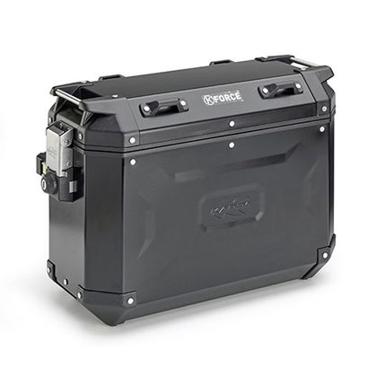 Valise Kappa K-FORCE 37/48 Litres alu noir par paire Universel
