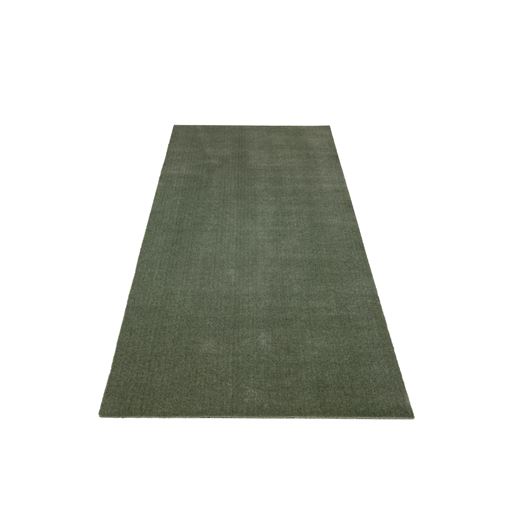 Tica Copenhagen Unicolor Gulvtæppe, Dusty Green, 90x200 cm