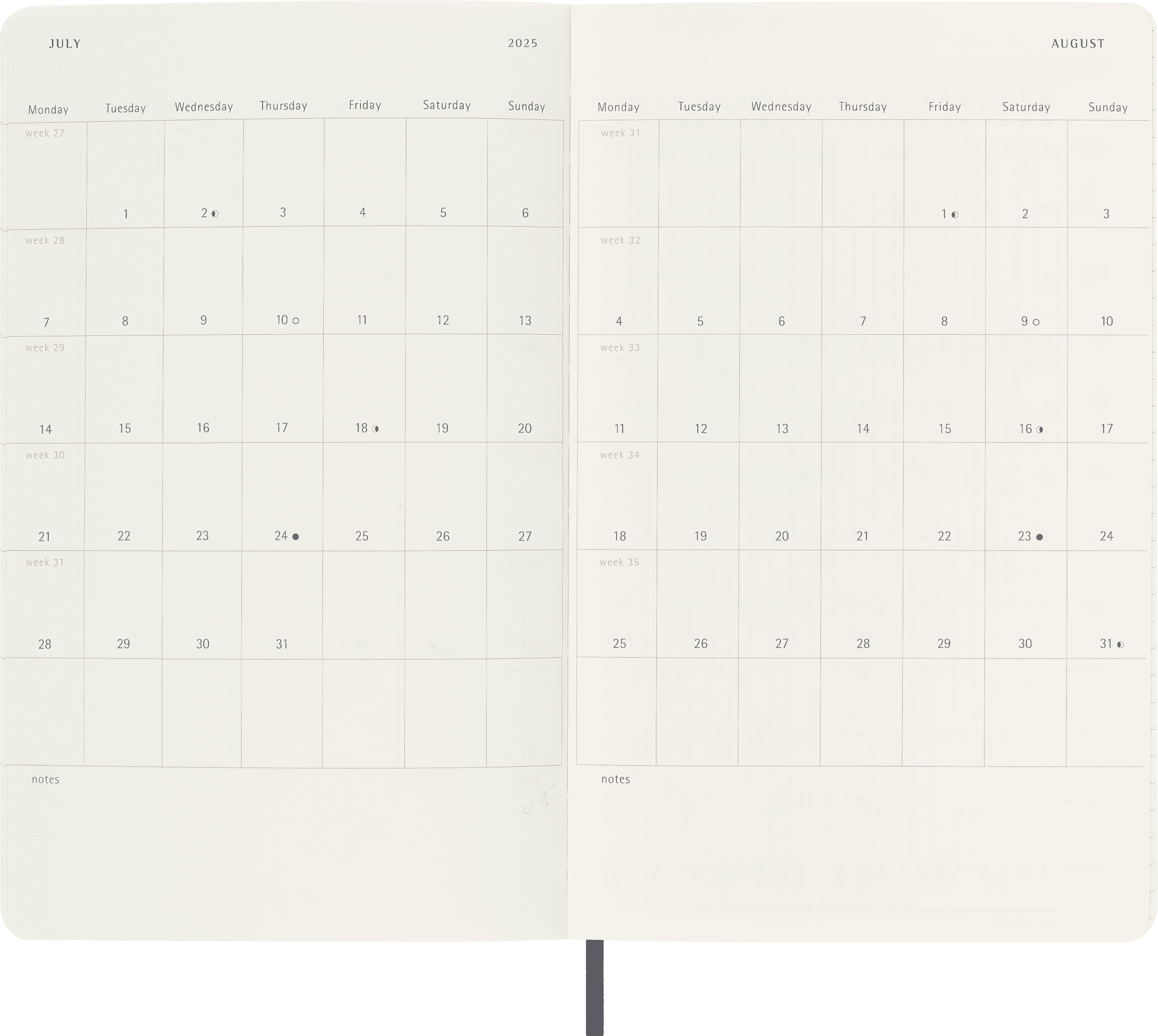Classic Planner 2025 Large Weekly, soft cover, 12 months