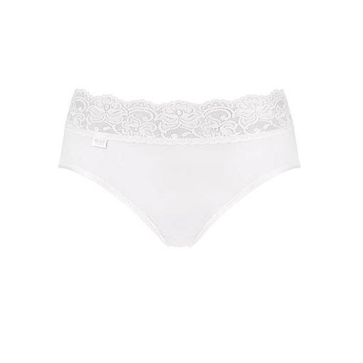 Sloggi Romance Midi-trusser, White, 46