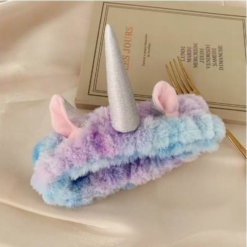 Coolkiss - Unicorn Chenille Gezichtsreiniger Hoofdband