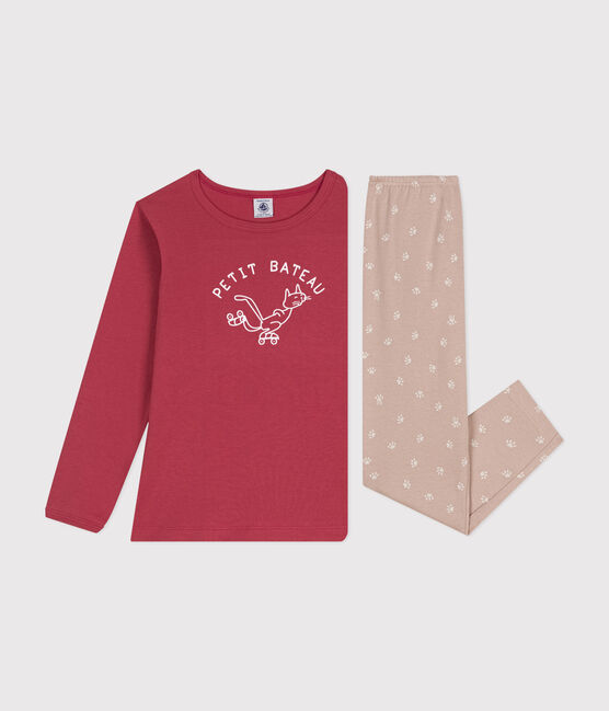 Pyjama garçon manches longues en coton