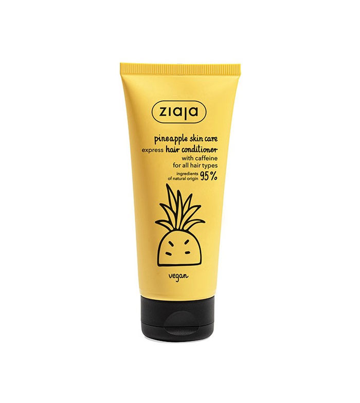 Ziaja - Condicionador de cabelo Express com cafeína - Abacaxi