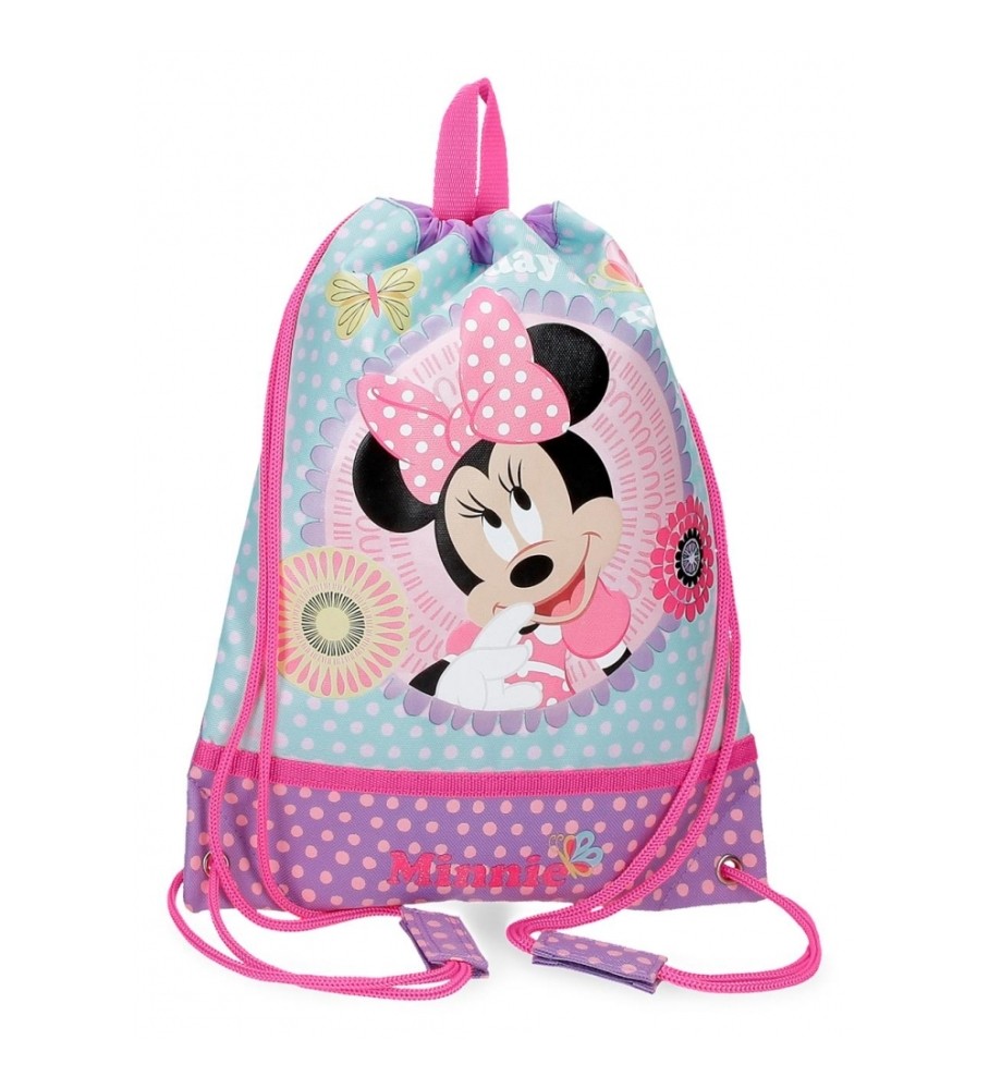 Bolsa de lanche da Disney Minnie Hoje é meu dia lilás