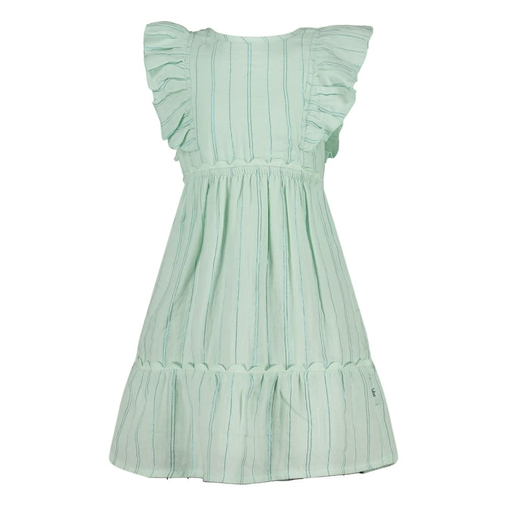 Jubel Jubel jurk mousseline - Lazy Lagoon mint