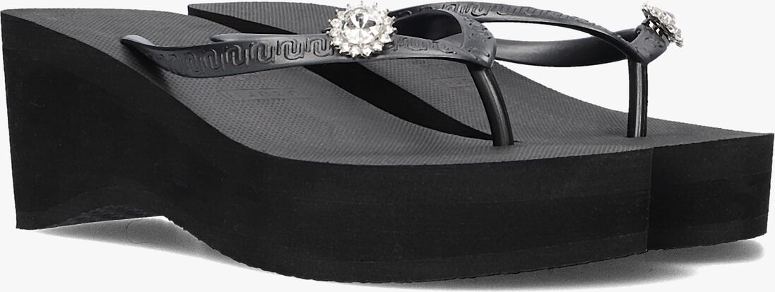 UZURII zwarte uzurii teenslippers switch high