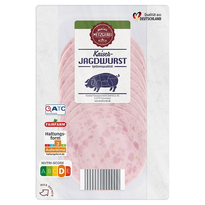 MEINE METZGEREI Aufschnitt, Kaiserjagdwurst 100 g