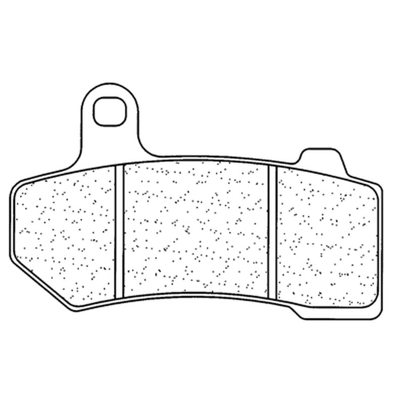 Cl brakes - Plaquettes de frein Route métal fritté - 1172A3+