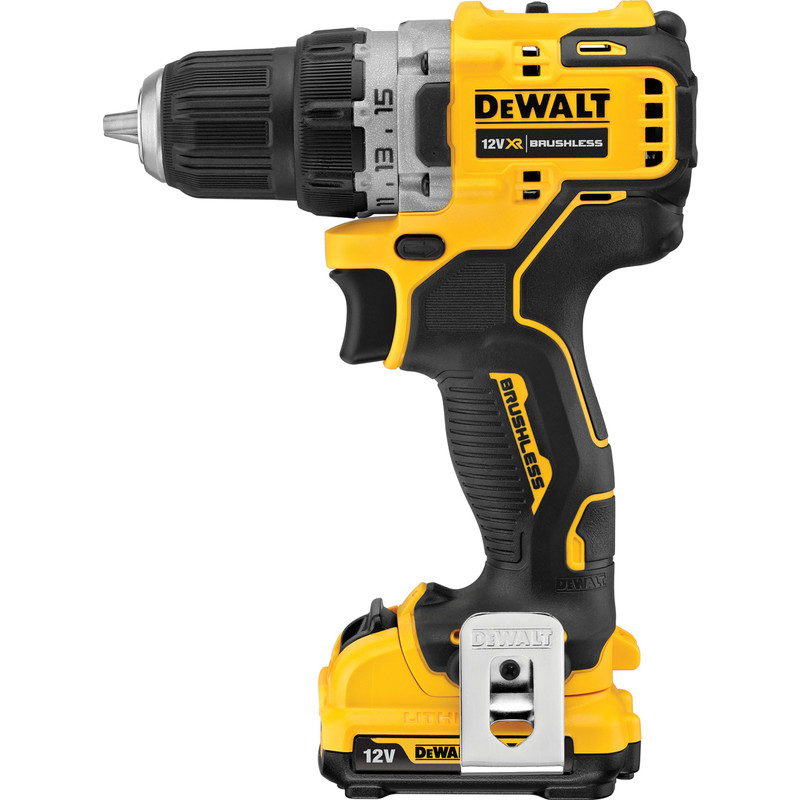 DeWALT DCD701D2-QW accu schroefboormachine 12V 2,0Ah Li-ion