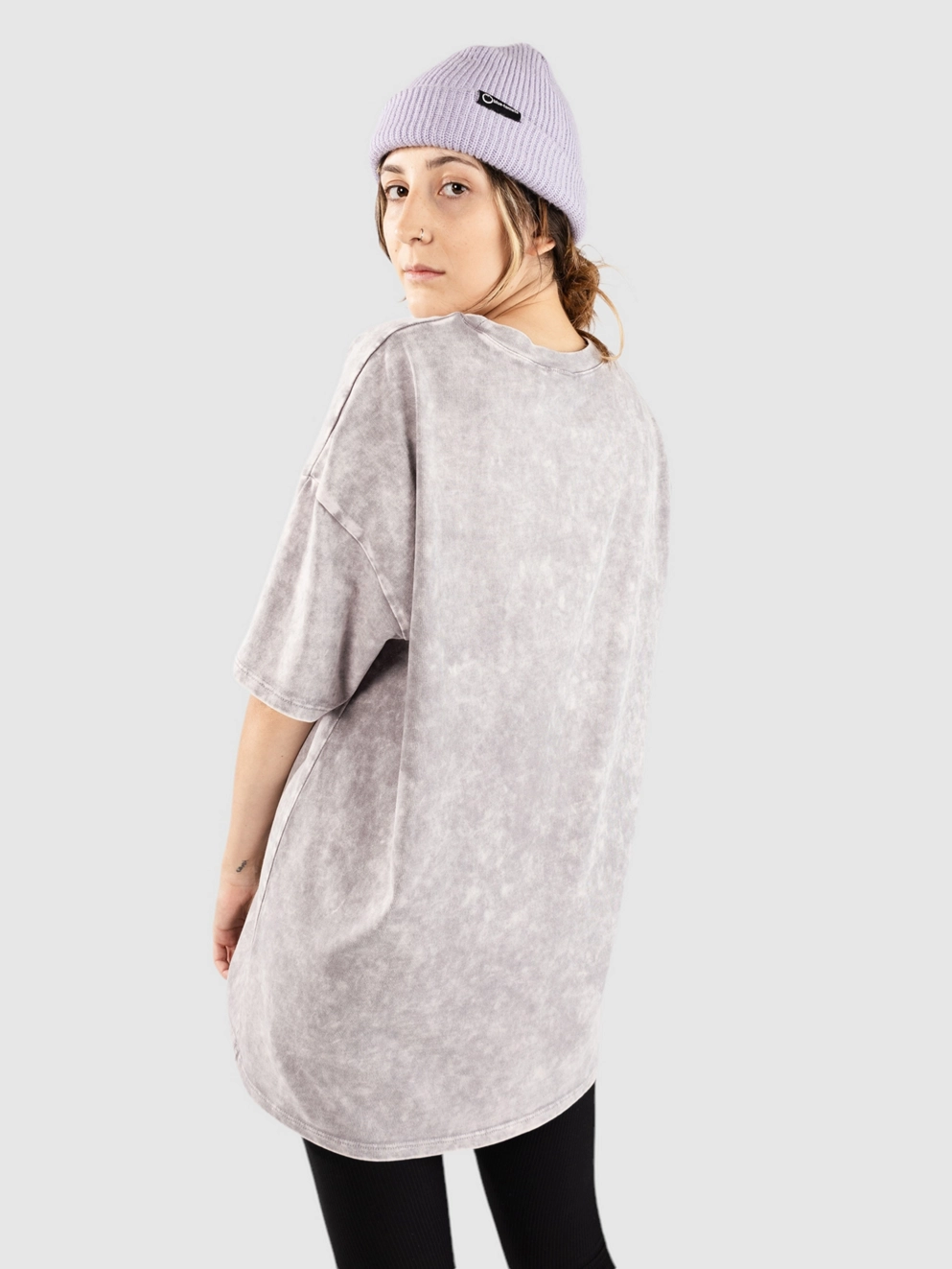 Ninth Hall Maeve T-Shirt grey mineral wash