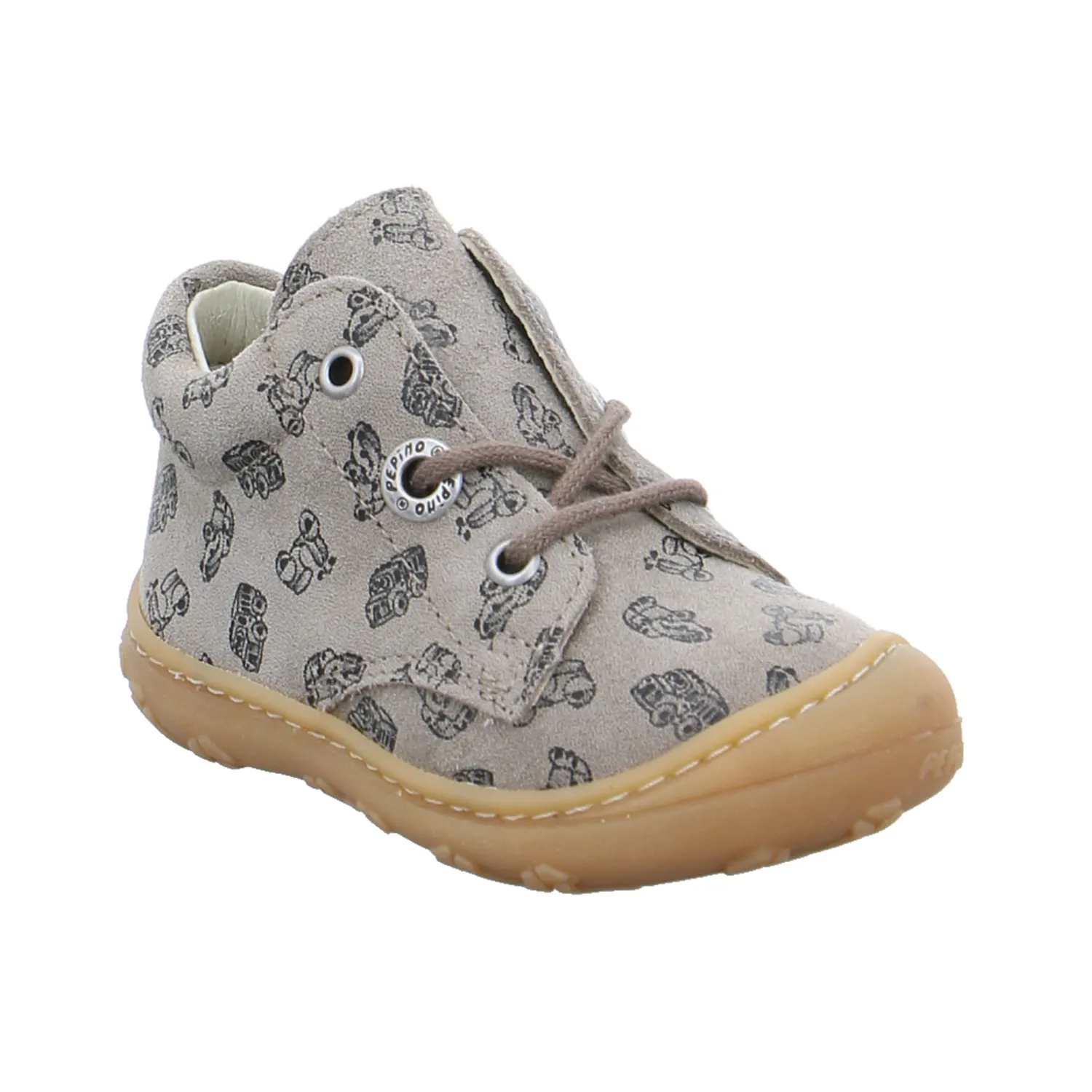 PEPINO Lauflernschuh Beige Leder  Bottine Unisex