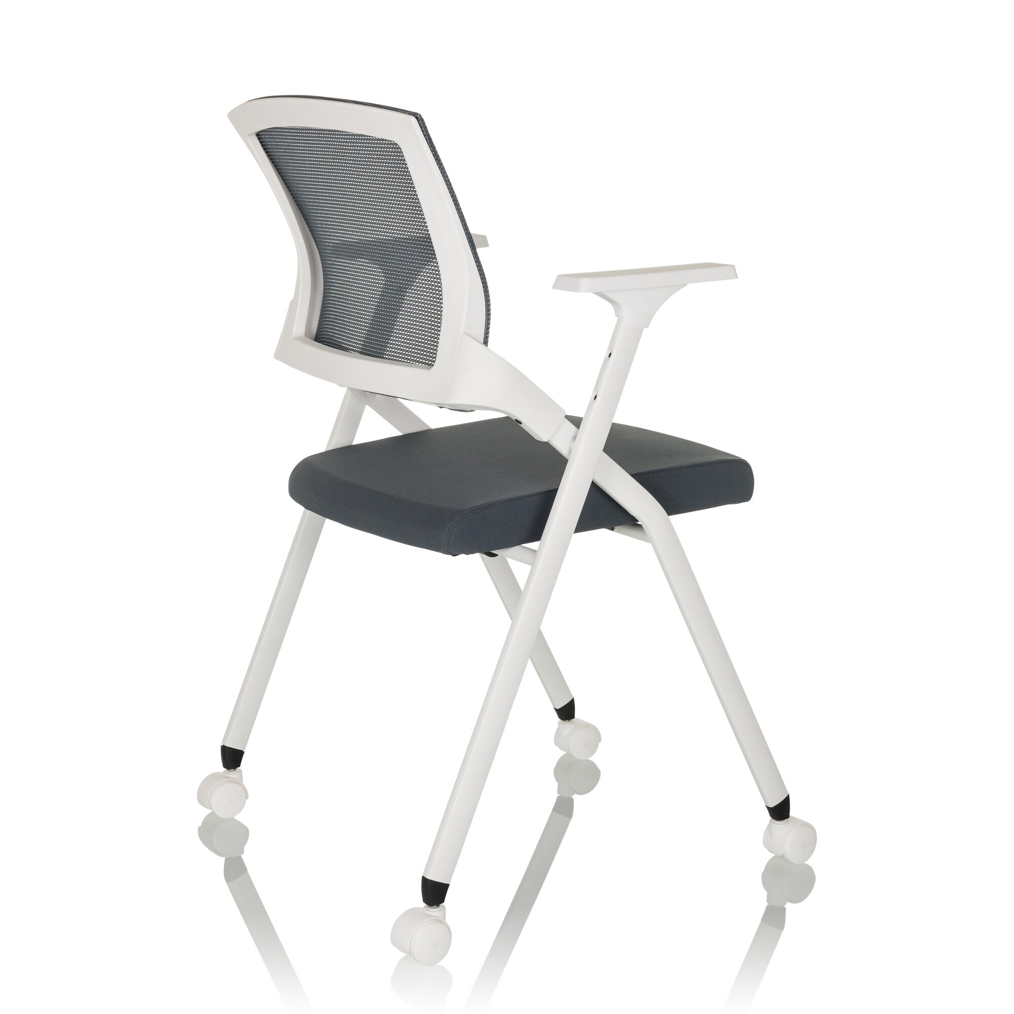 Klappstuhl PRIORITY II W Stoff/Netzstoff mit Armlehnen hjh OFFICE