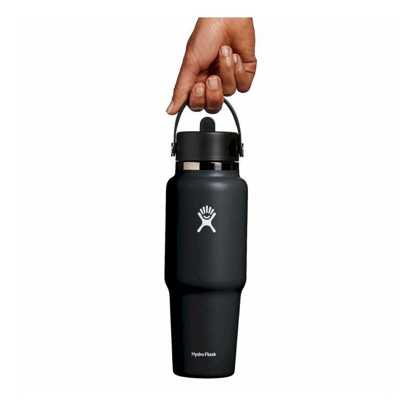 32 oz Wide Mouth Flex Straw Travel Bottle - Bouteille isotherme