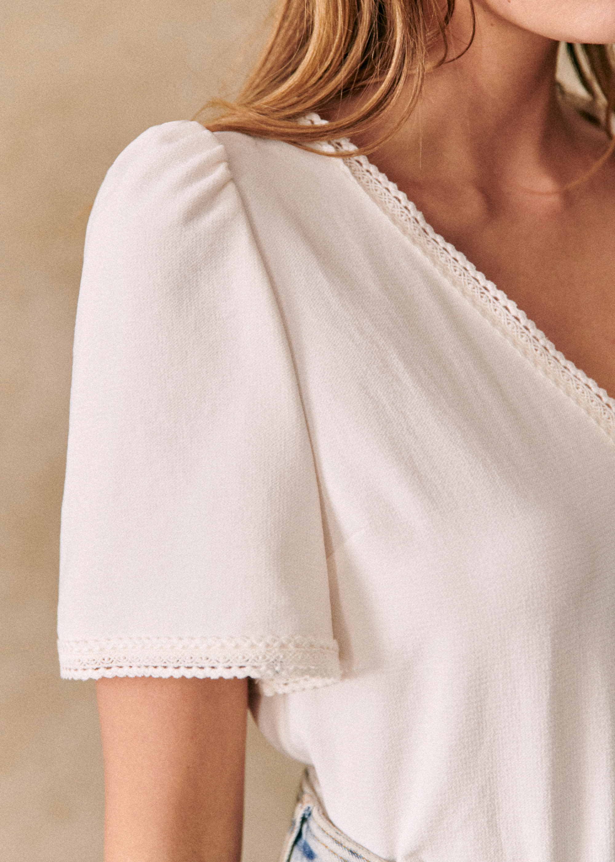 Blouse Valencia - Écru - E-SHOP/CHEMISES & BLOUSES 5905247
