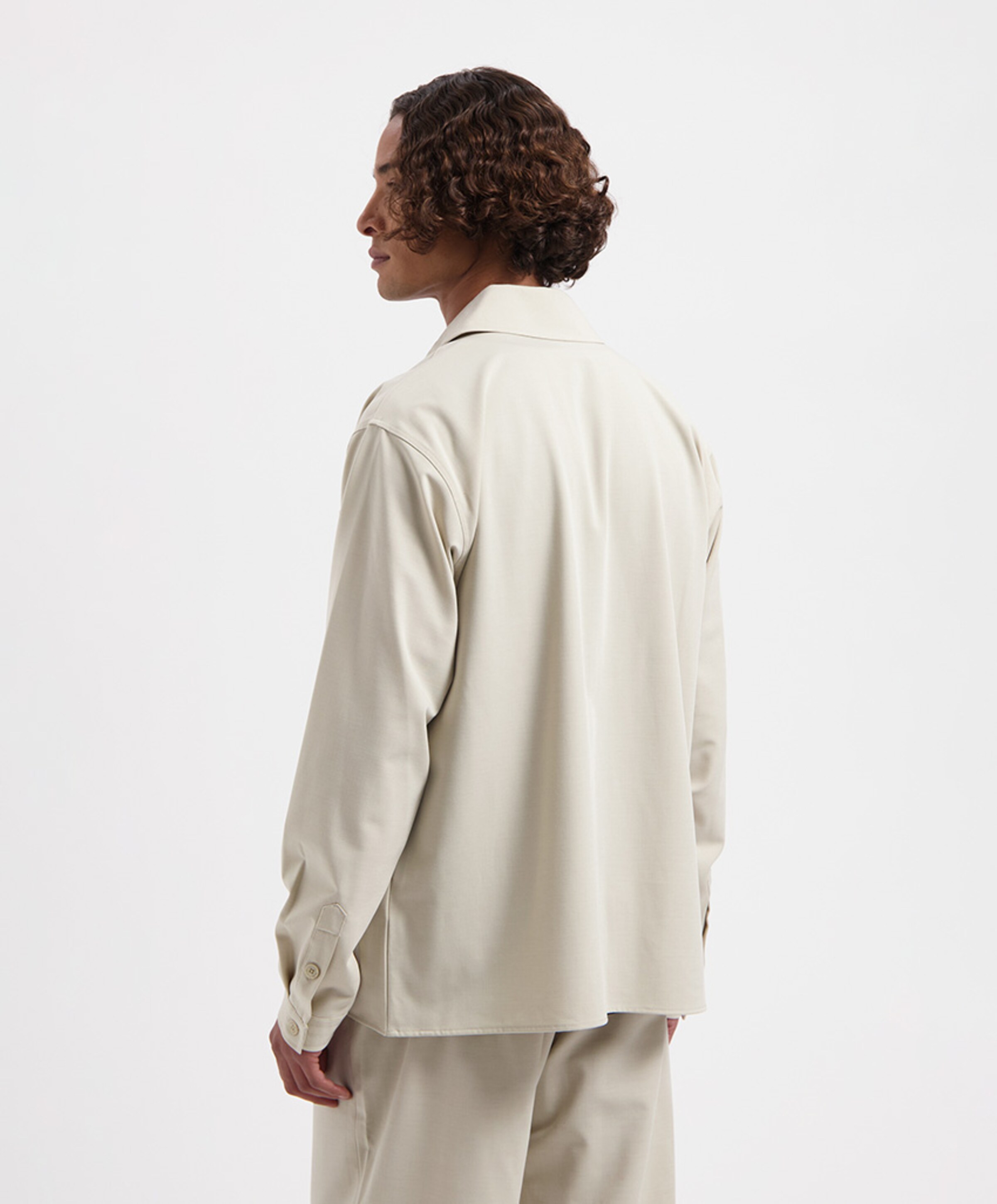 Law of the Sea Heren overshirt beige