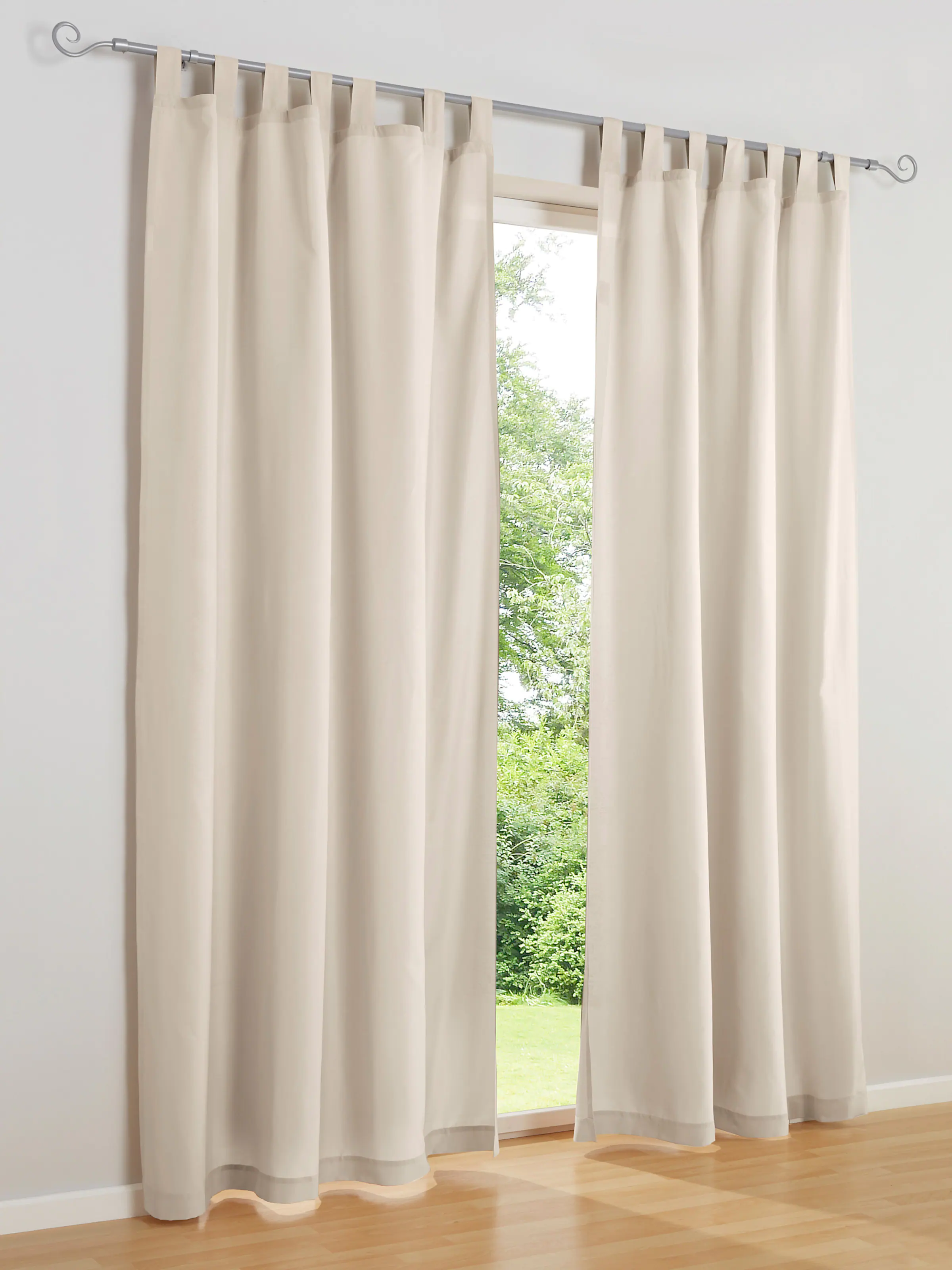 heine home Dekoschal in beige