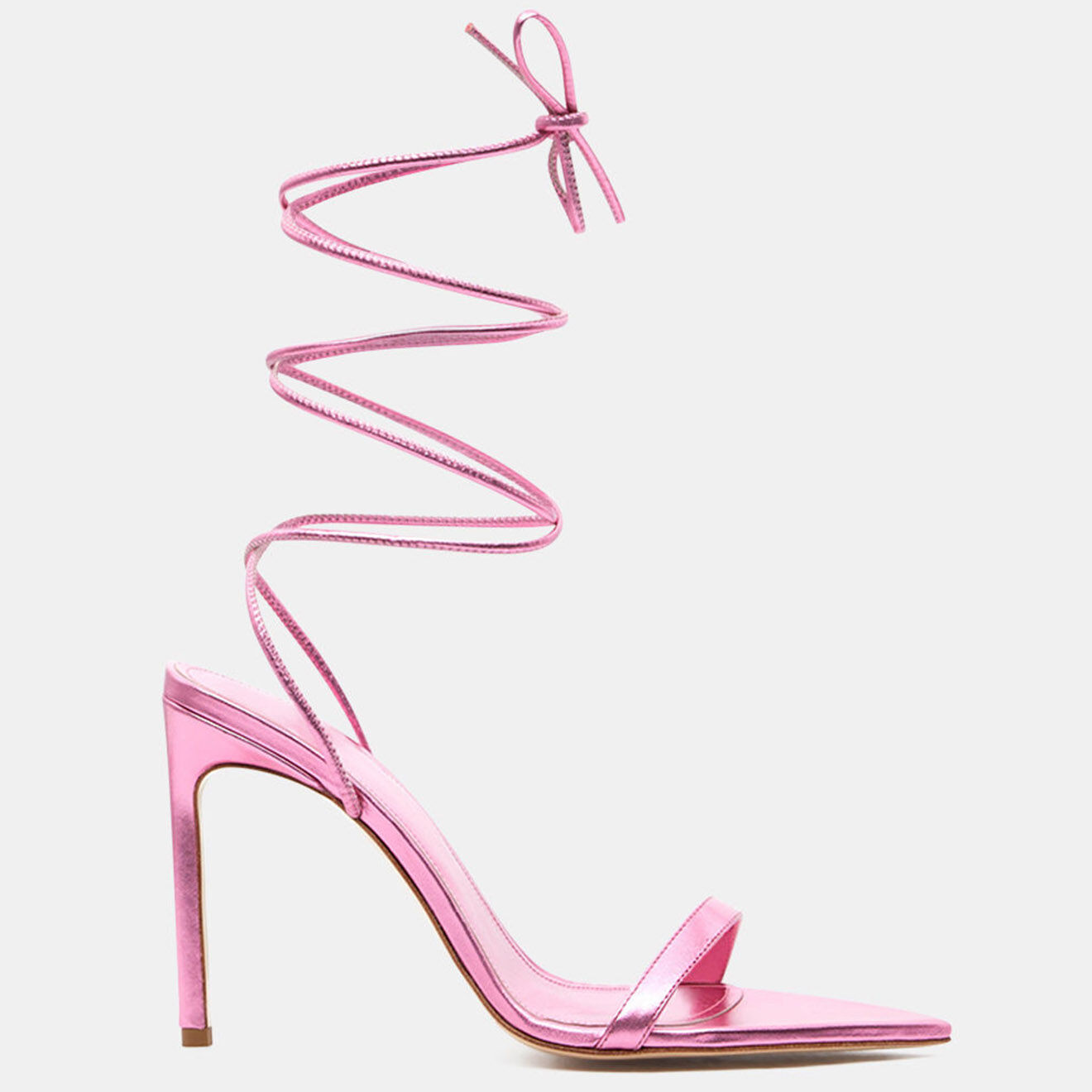 Bettina Vermillon Sandales en Cuir Isabella roses - Talon 10.5 cm