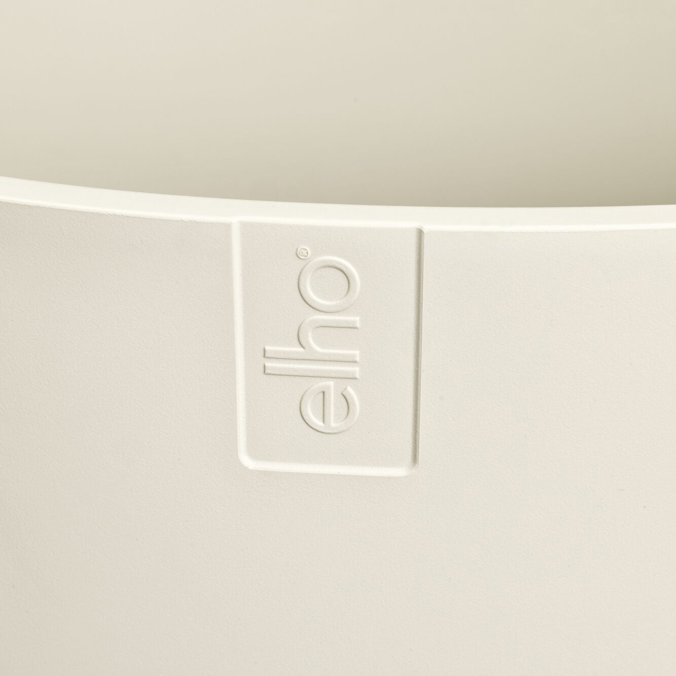 Elho Eden Aquacare High 40 - Linnen wit - L 43 x B  x H 50 cm - Binnen en Buiten - 100% gerecycled kunststof