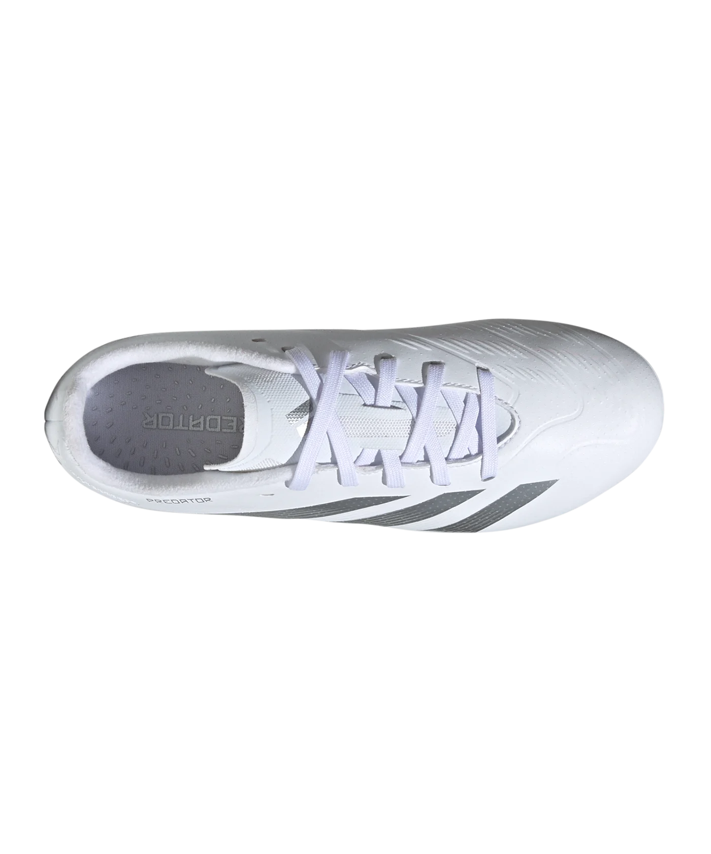 adidas Predator League FG Pearlized Kids Weiss Silber Weiss