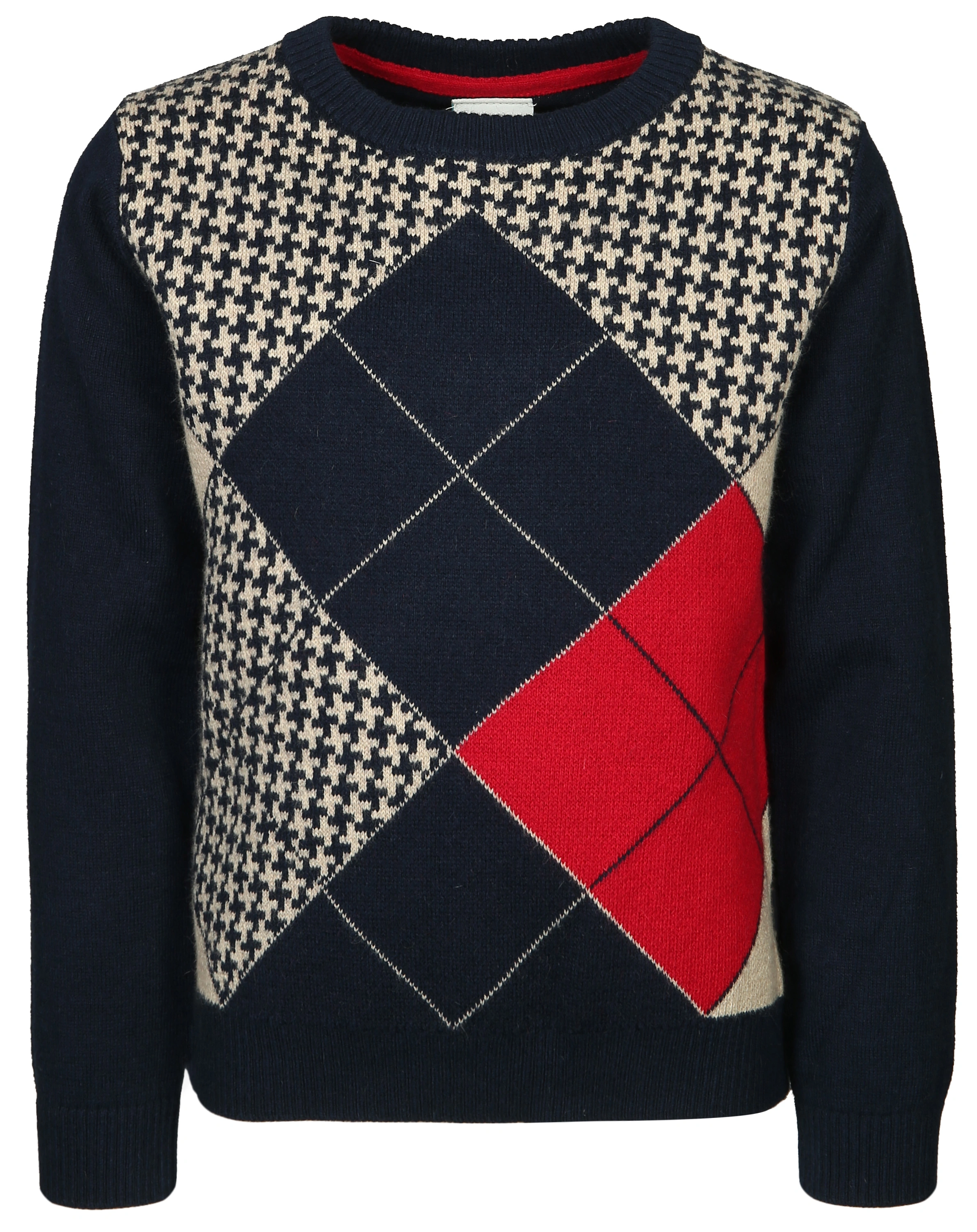 Strickpullover RHOMBUS in marine