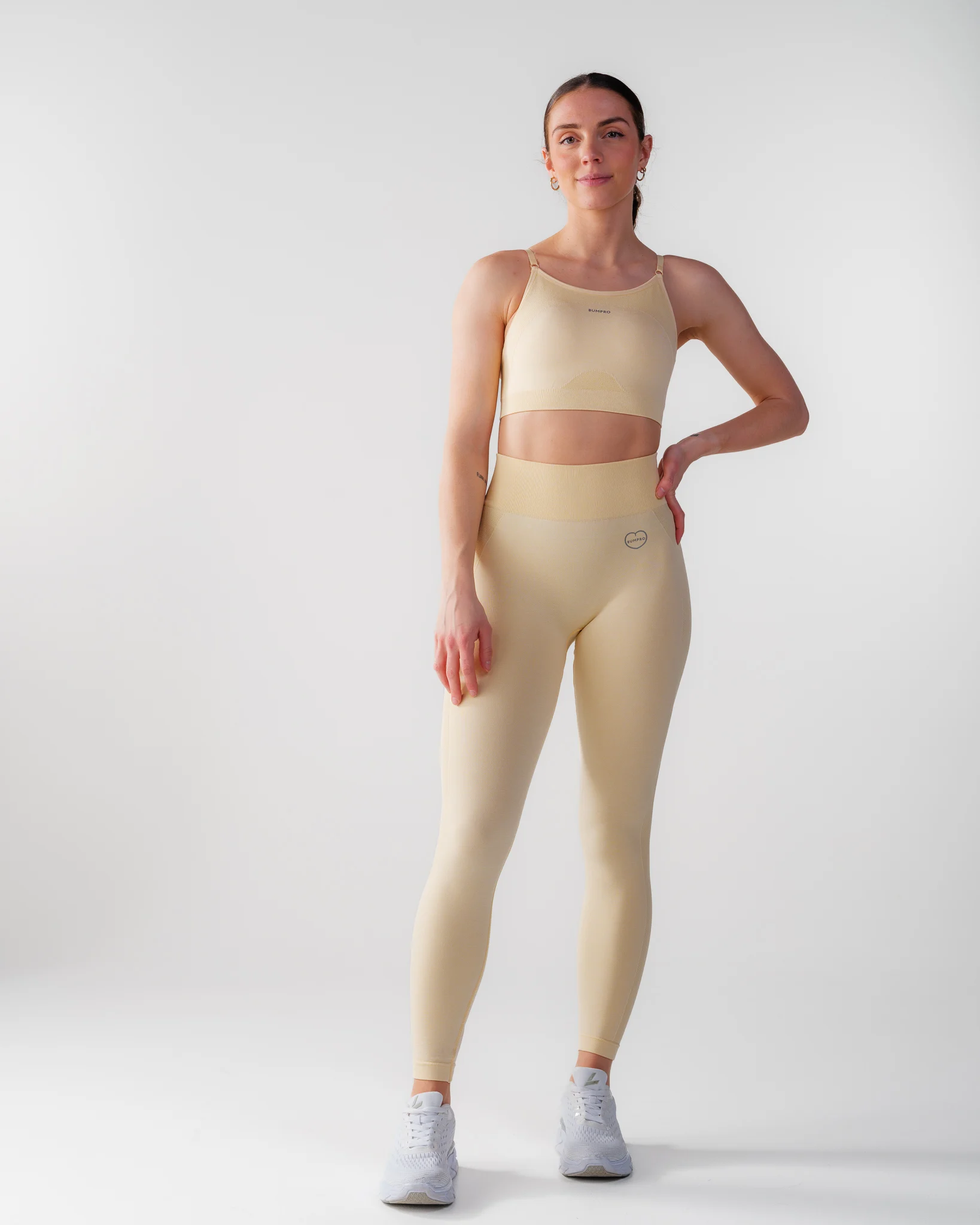 Bumpro 2-PACK Power Up! Tights Yellow Melange
