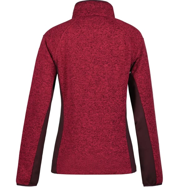 Veste polaire randonnée ICEPEAK MIDLAYER JACKET BLEEKER W FRAMBOISE