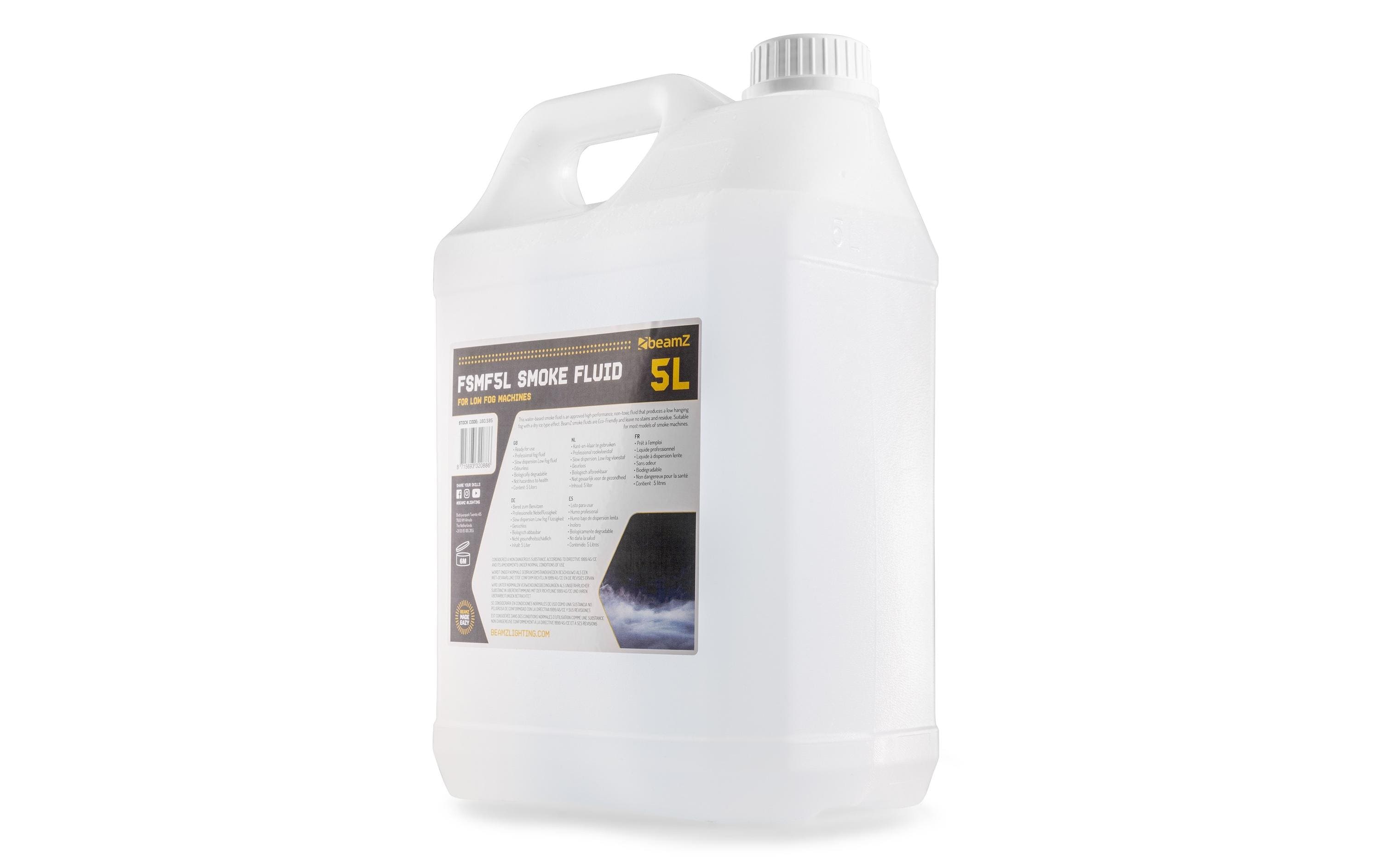Nebelfluid FSMF5L Low Fog 5 lProfessionelles Nebelfluid, das einen Trockeneis-Effekt erzeugt