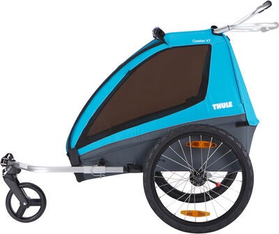 Thule Coaster XT Sykkelvogn inkl. Gåsett, Blue