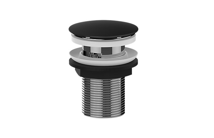 Mitigeur de lavabo noir GoodHome Teesta XL