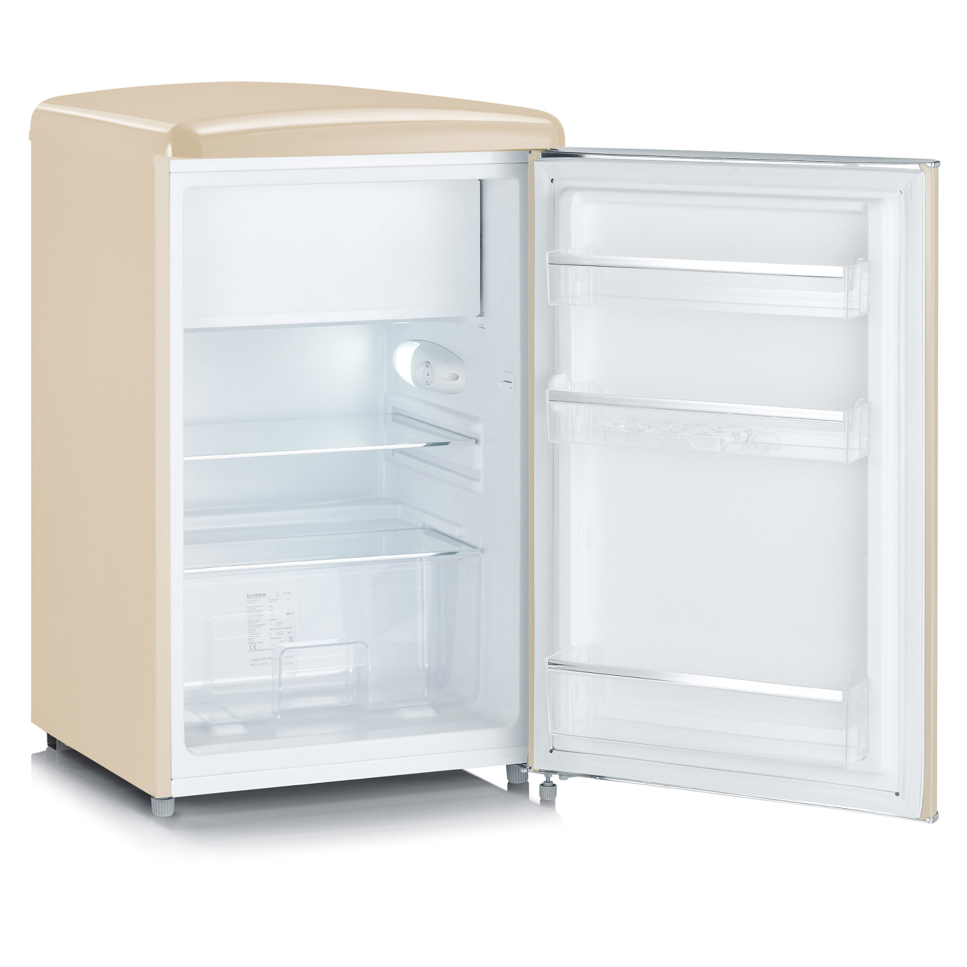 SEVERIN Retro-Kühlschrank RKS 8830 - creme - D
