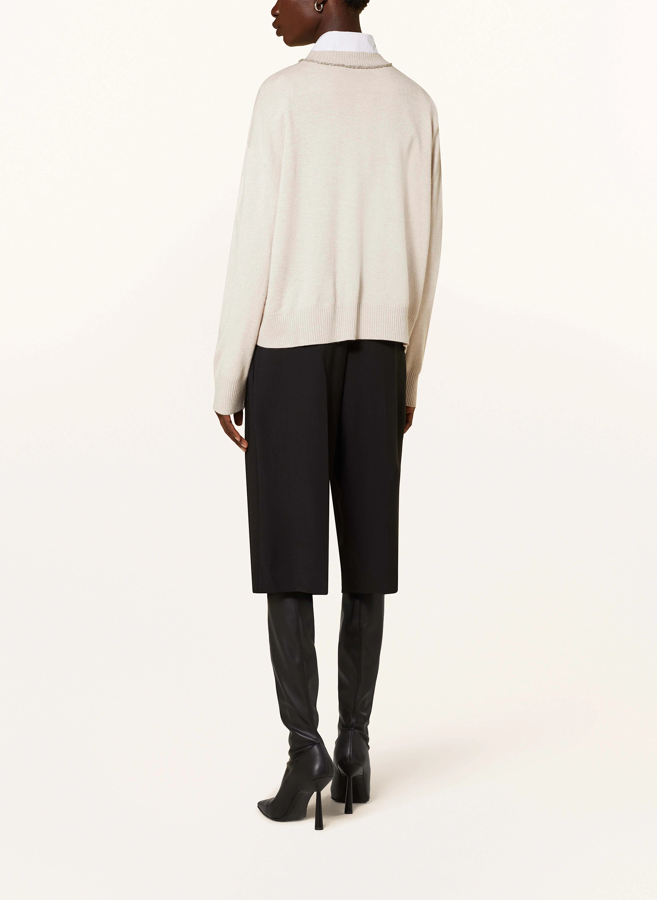 FABIANA FILIPPI Pullover mit Pailletten