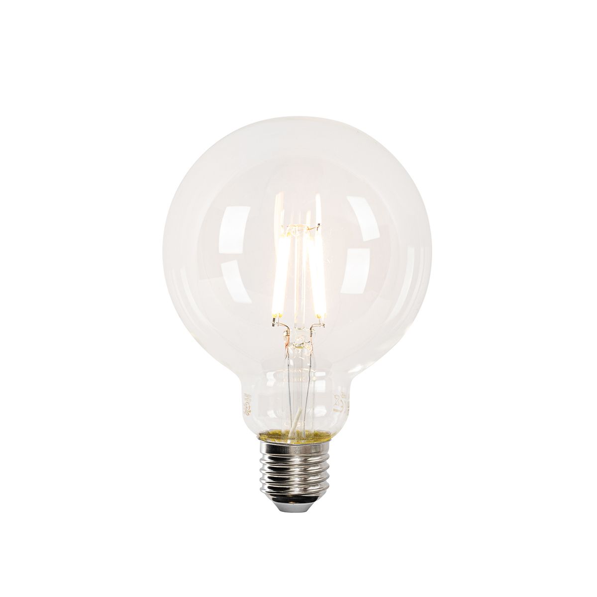 Set van 5 Smart E27 LED lamp G95 4,5W 470 lm 1800-4000K