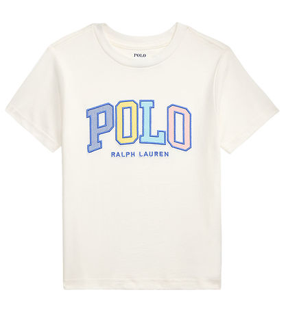Polo Ralph Lauren T-Shirt - Weiß m. Polo