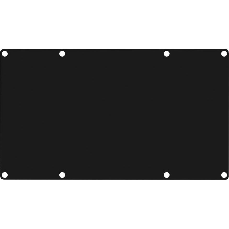 Caymon CASY401/B blindplaatje staal, 4 modules breed voor CASY-chassis