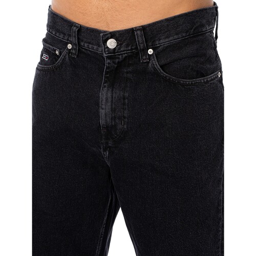 Tommy Jeans - Vaqueros Holgados Skater Negro