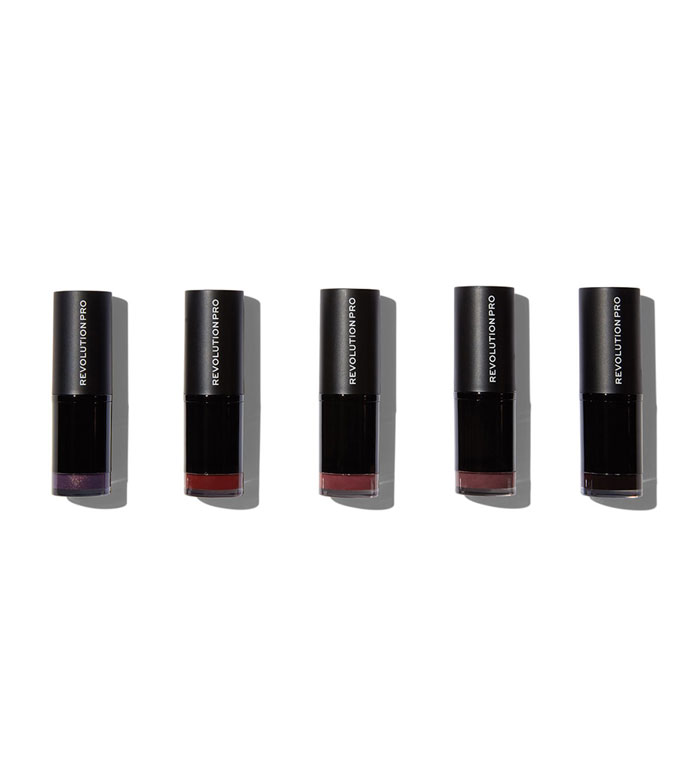 Revolution Pro - Coleção 5 Batom de lábios - Matte Noir