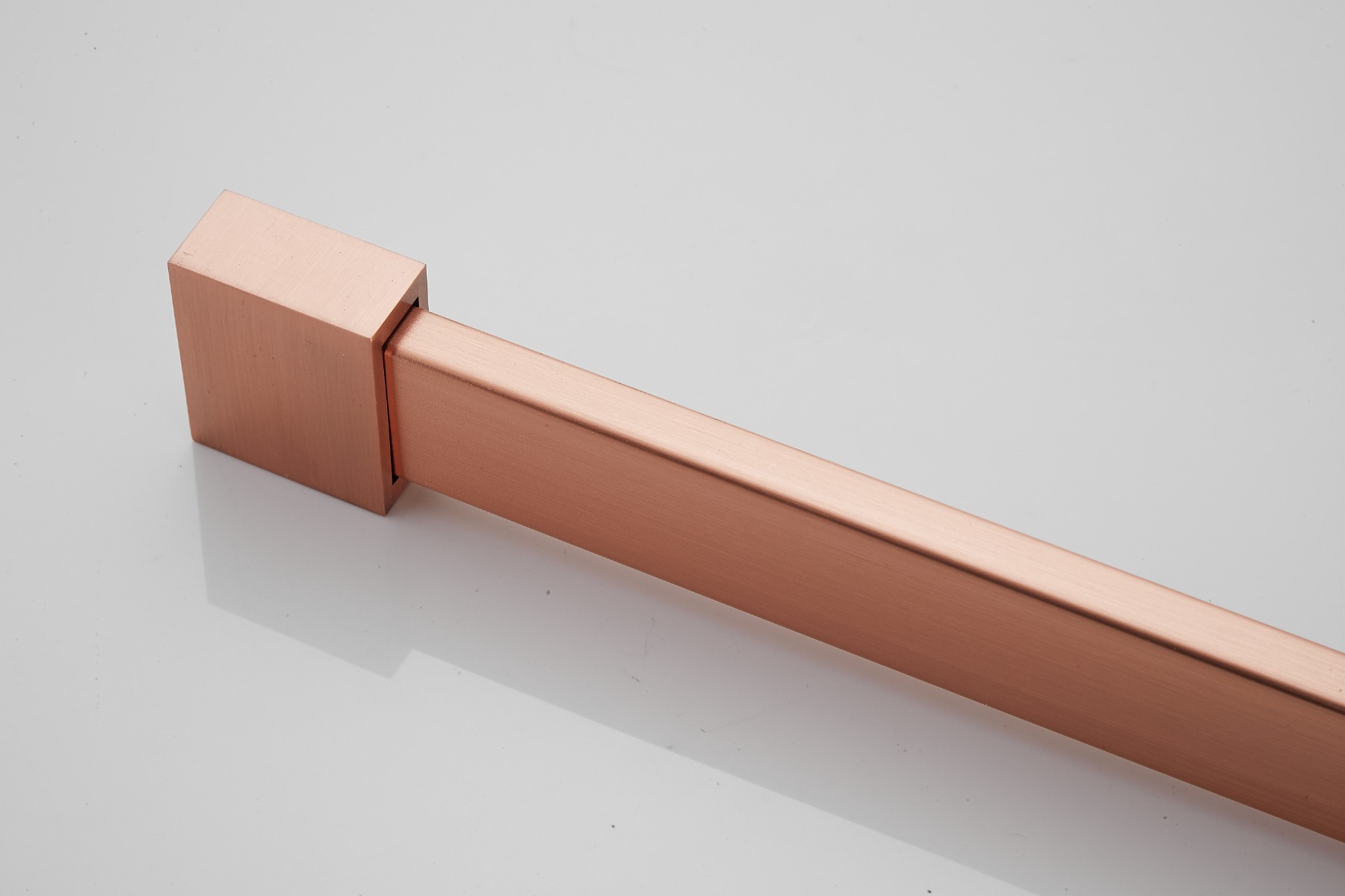 Saniclear Modern Copper douchecabine 80x70 met 70cm deur geborsteld koper