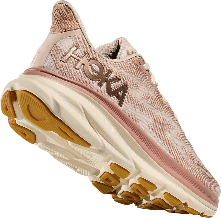 HOKA Clifton 9 Sandstone / cream