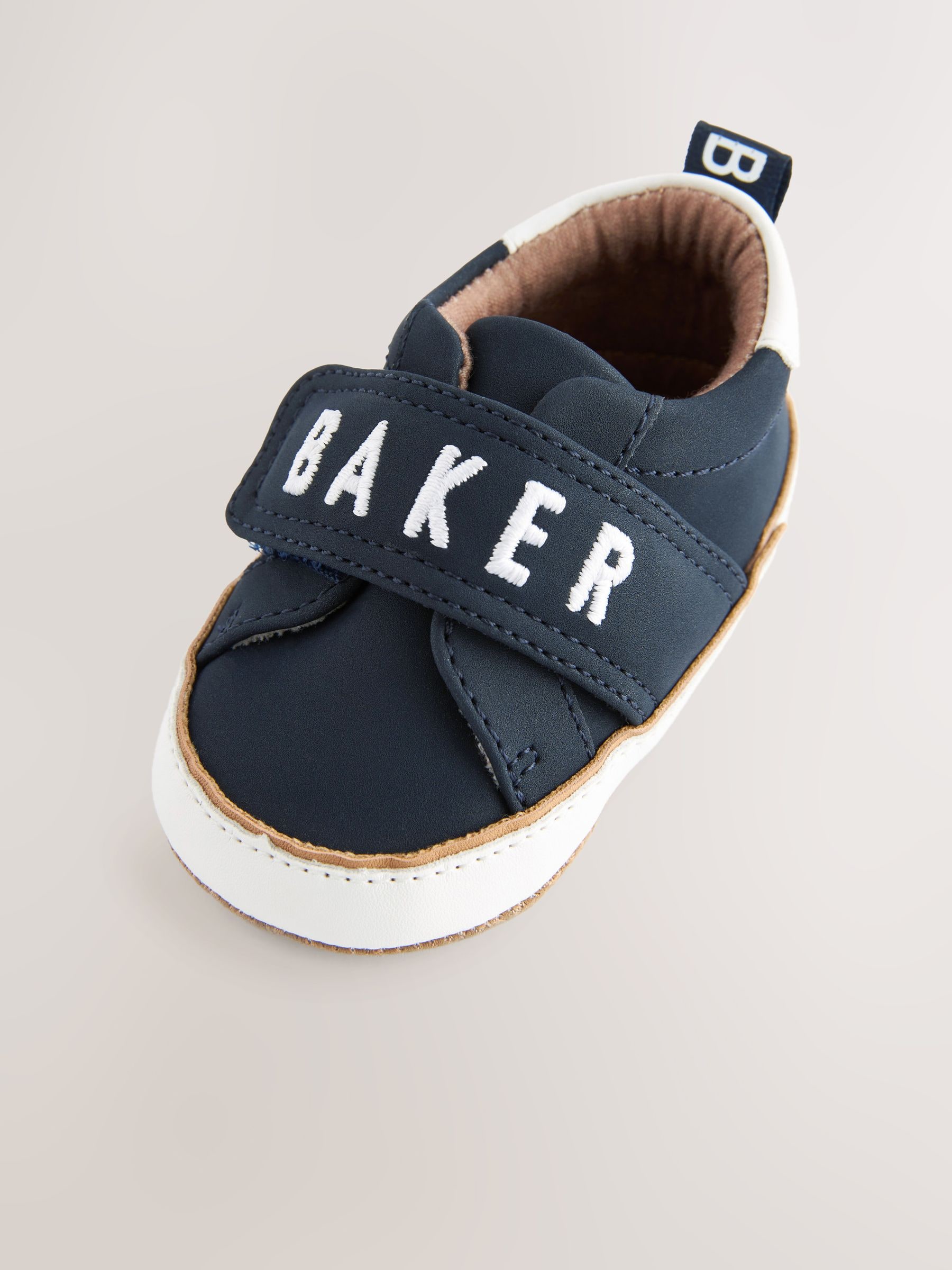 Marineblauw - Baker by Ted Baker paddersneakers voor jongens