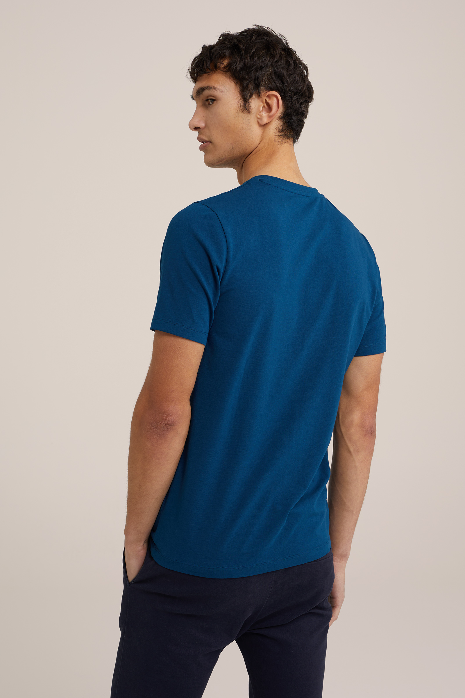 T-shirt WE Fashion Blauw