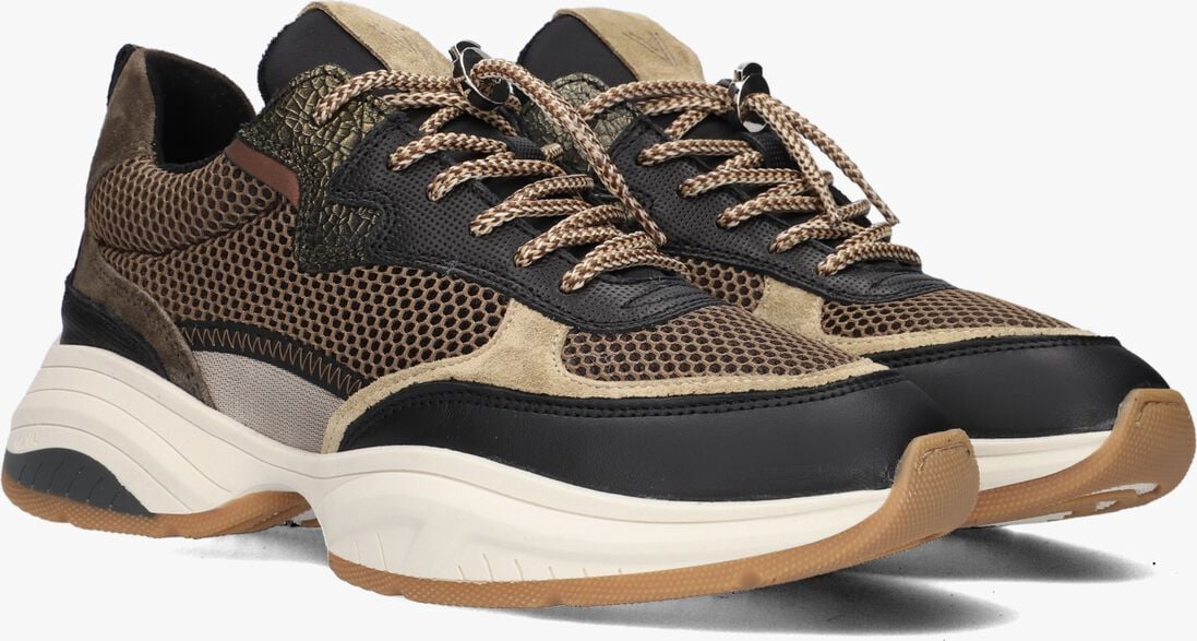 VIA VAI groene via vai lage sneakers pepper zyra