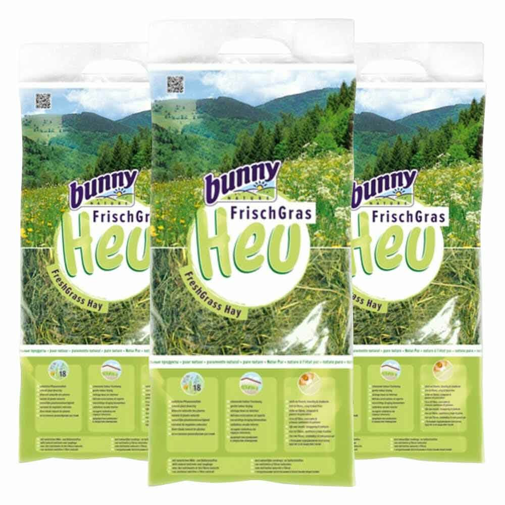 3x Bunny Nature Vers Gras Hooi 3 kg