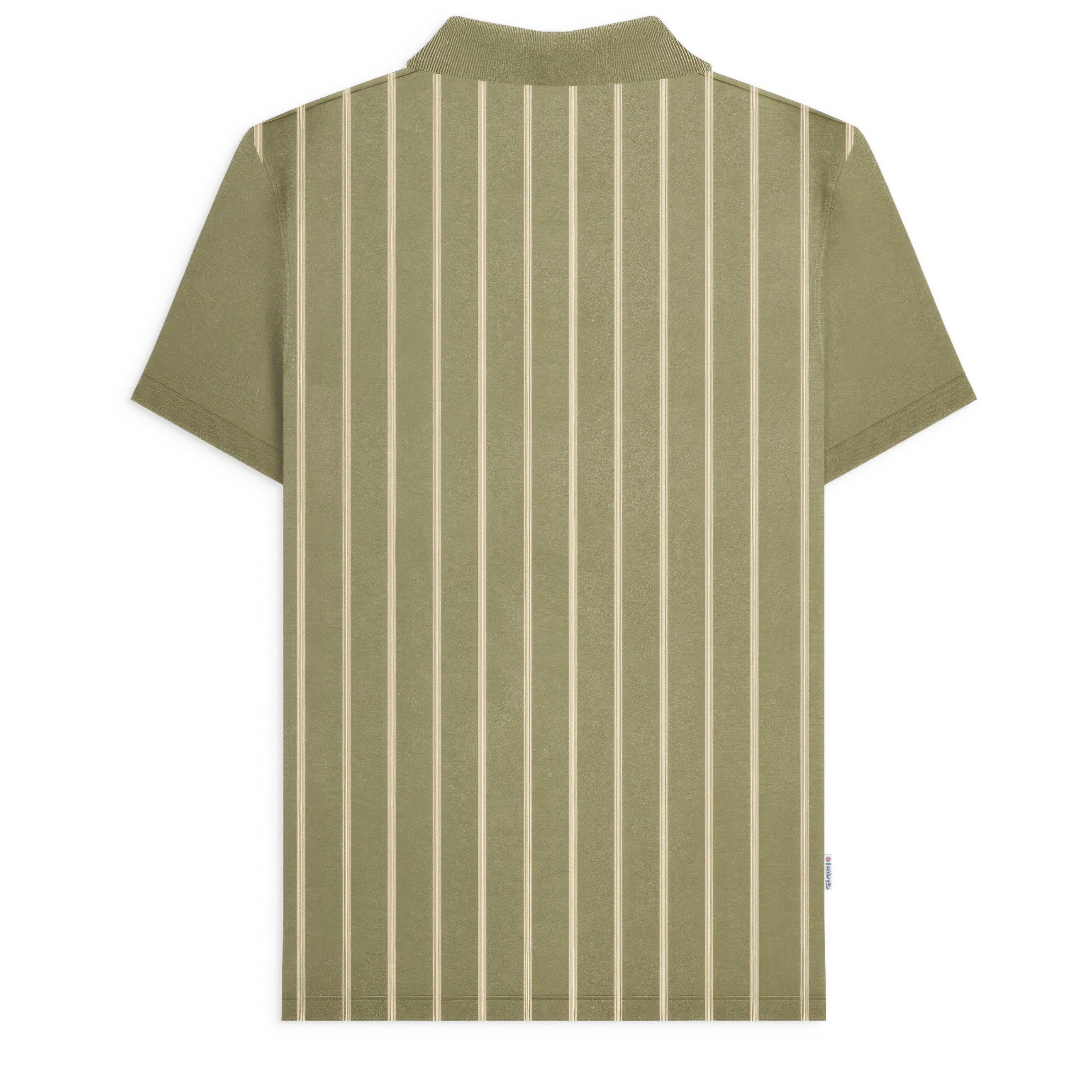 Lambretta Pinstripe Polo Shirt Mens