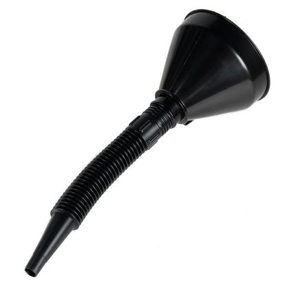 Entonnoir KOOROOM PLASTIQUE AVEC FLEXIBLE DE RALLONGE Universel - Noir