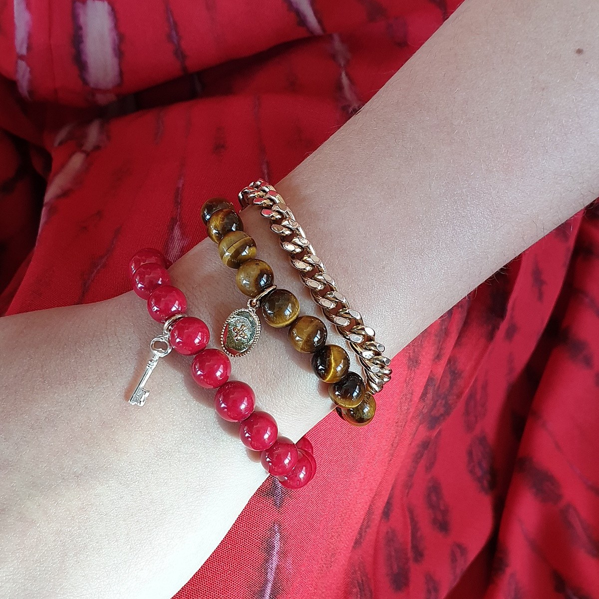 Bracelet oeil de tigre Serenity