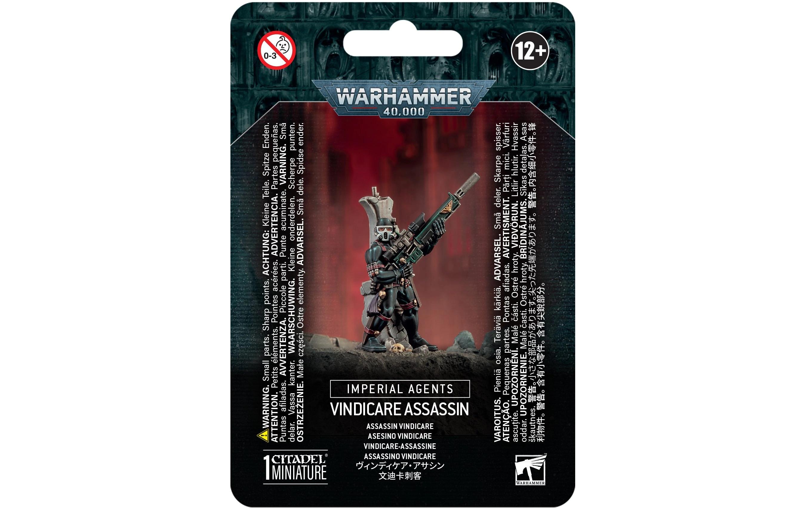 Figur Warhammer 40.000 Imperial Agents: Vindicare-AssassineWarhammer 40.000 Imperial Agents: Vindicare-Assassine Bausatz