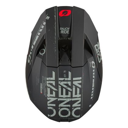 Casque cross O'Neal 3SRS - STATIC 2025 - Noir / Gris