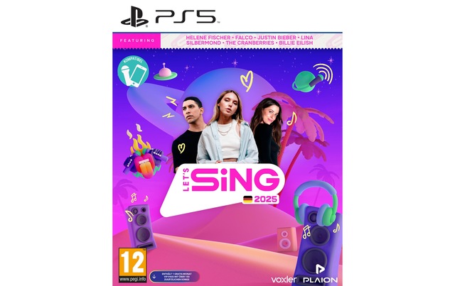 Spielesoftware »GAME Let's Sing 2025 German Version« PlayStation 5