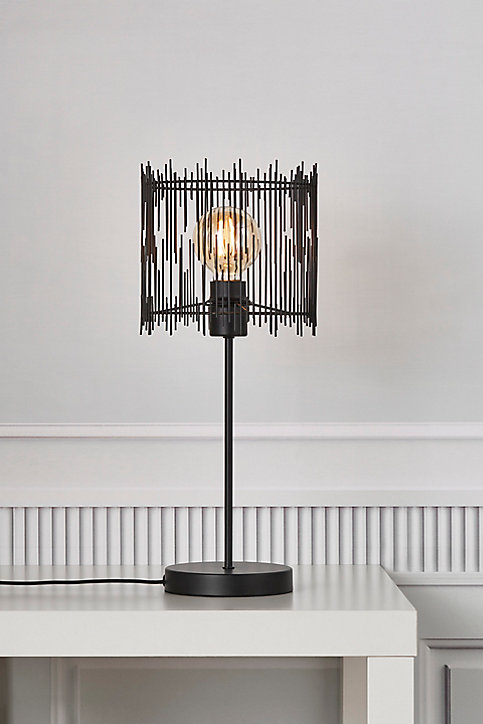 Lampe décorative Elvis E27 40W IP20 49,3 x 20,6 cm noir